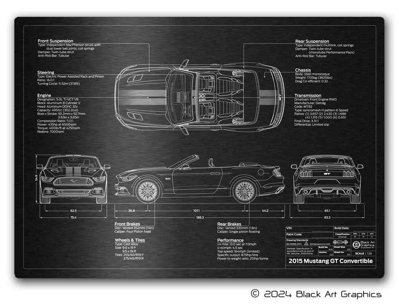 2015-2017 Mustang Convertible