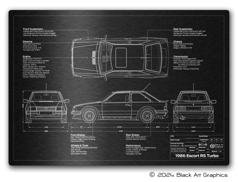1984-1986 Escort RS Turbo