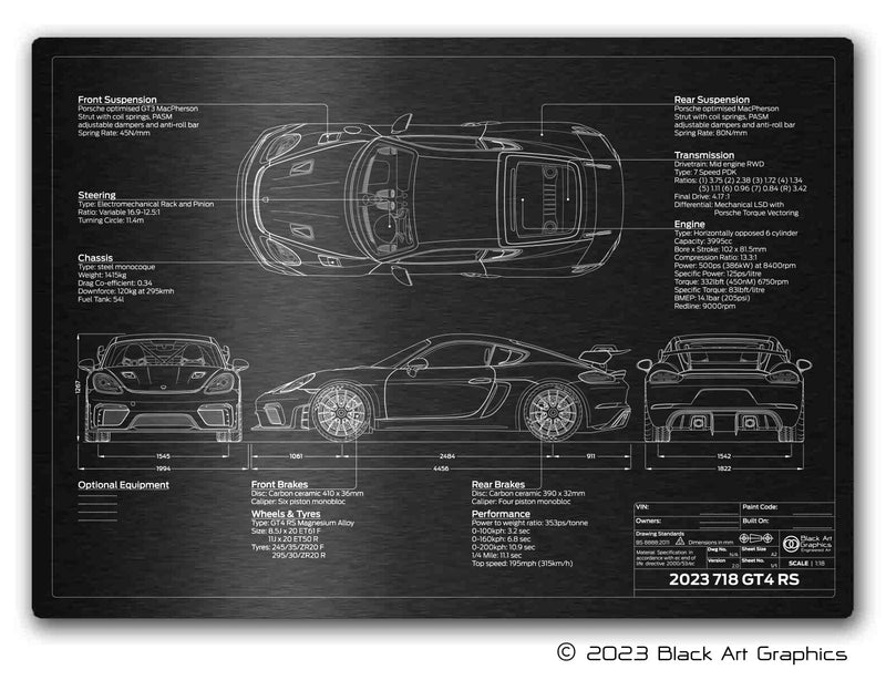 2022-2024 718 GT4 RS