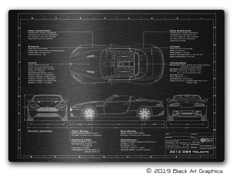 2013-2016 DB9 Volante