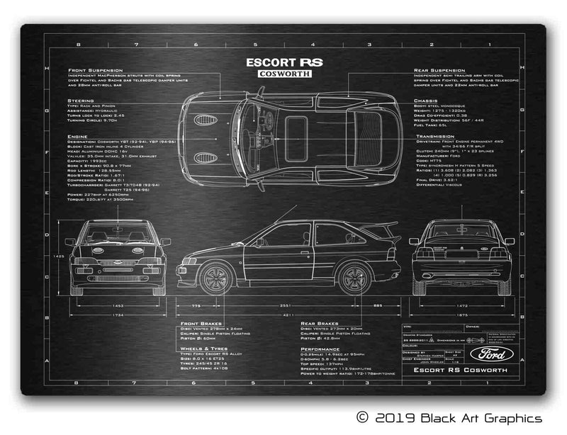 1992-1996 Escort RS Cosworth