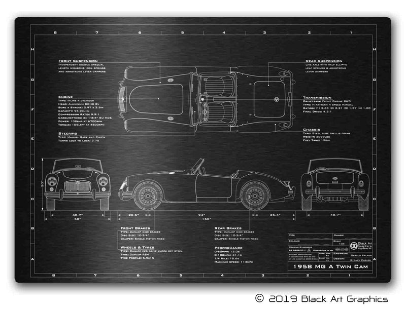 1958-1960 MG A Twin Cam