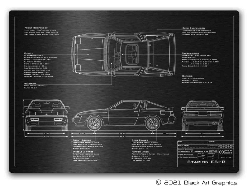 1983-1989 Starion