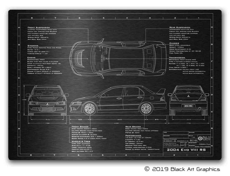 2003-2005 Evo VIII