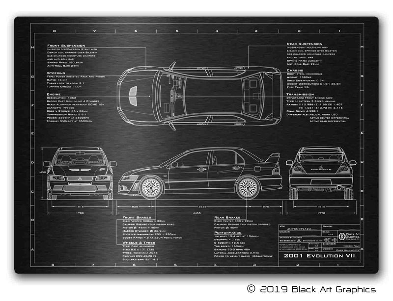 2001-2003 Evo VII