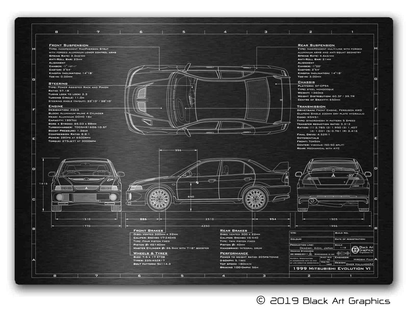 1999-2001 Evo VI