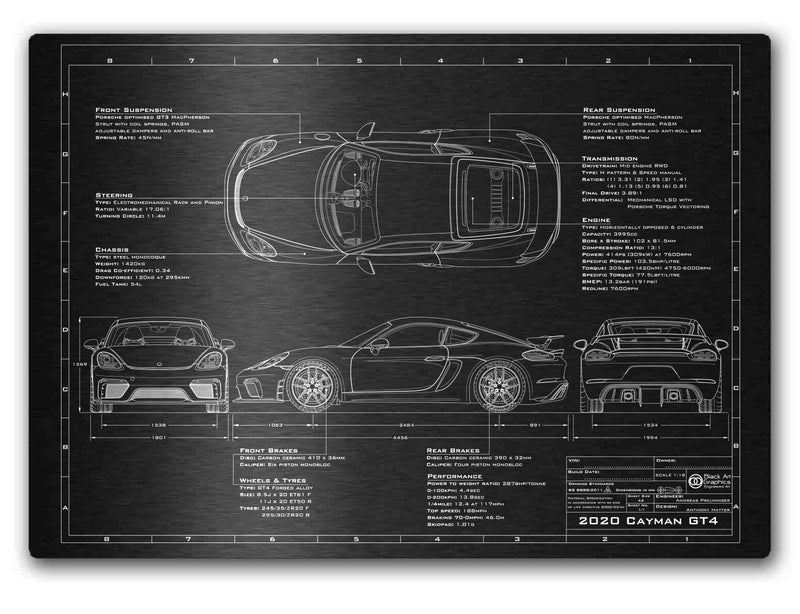 2018-2020 718 Cayman GT4