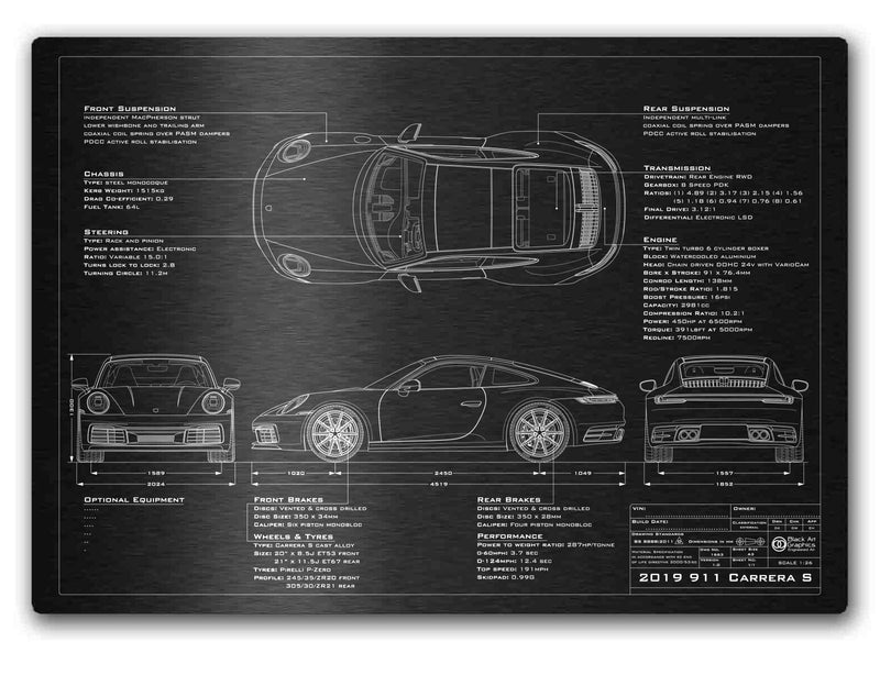 2019-2024 911 Carrera