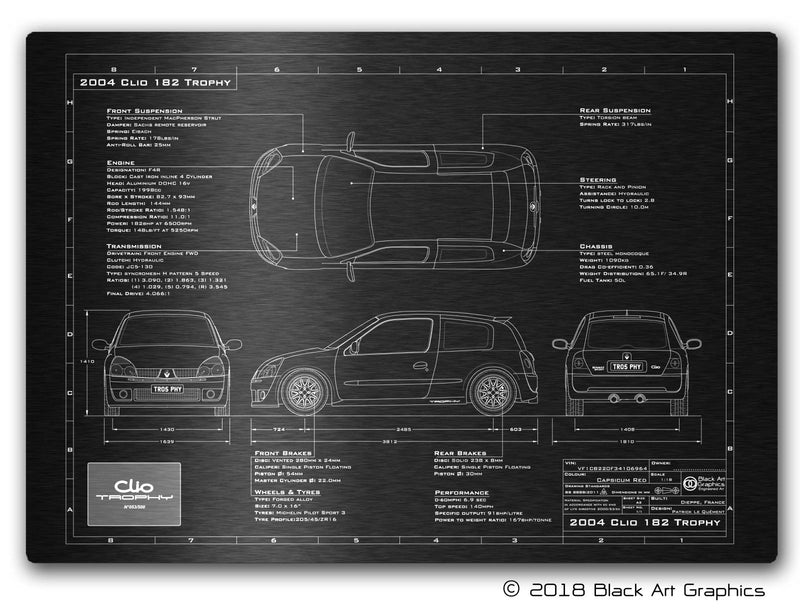 2004-2005 Clio 182 Trophy