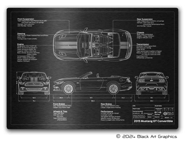 2015-2017 Mustang Convertible