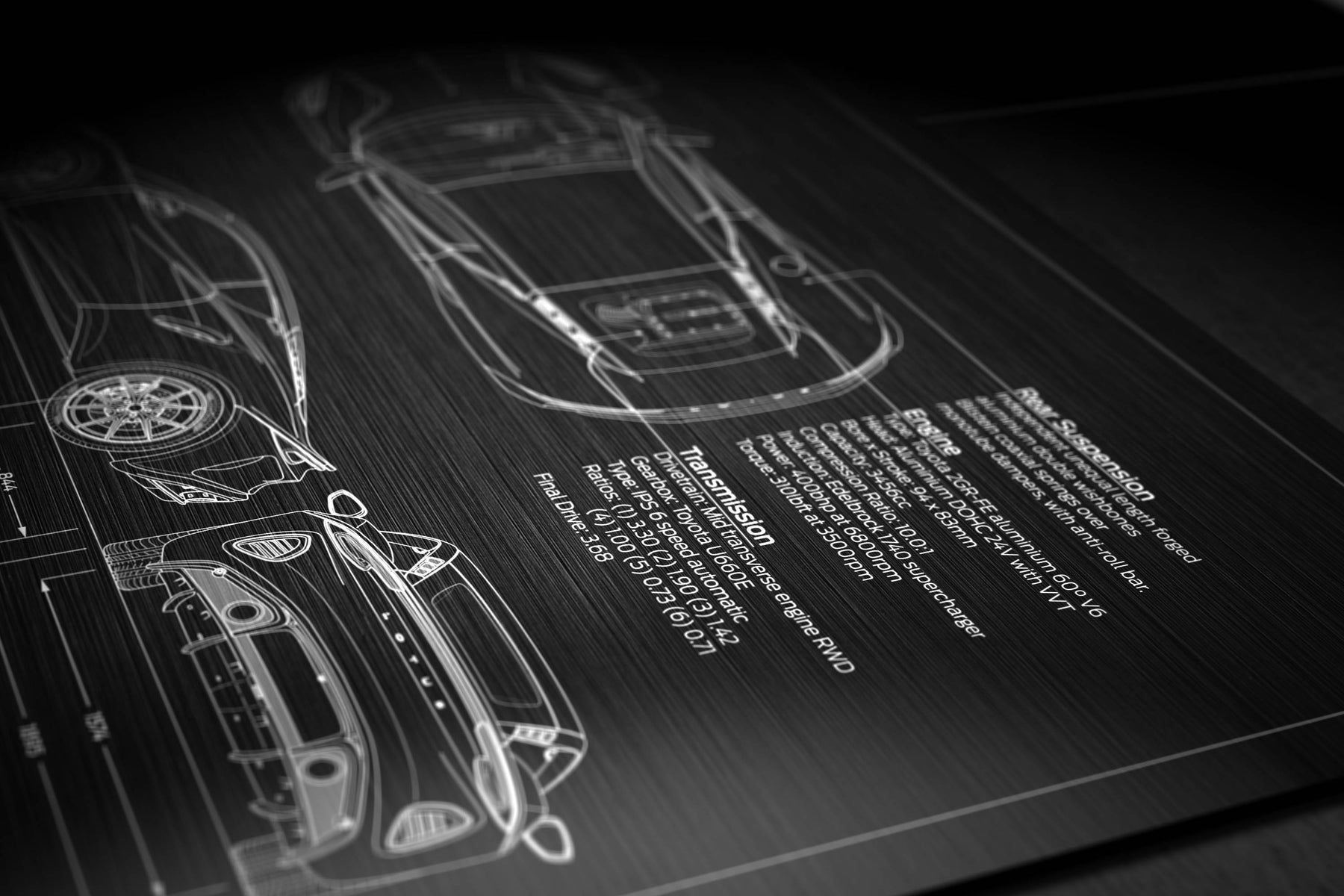 Lotus 2022-2025 Emira Engineered Art - Image 6