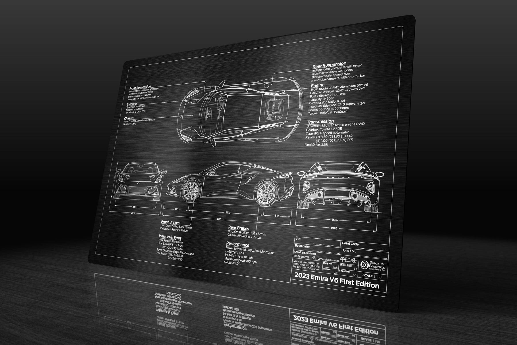 Lotus 2022-2025 Emira Engineered Art - Image 8