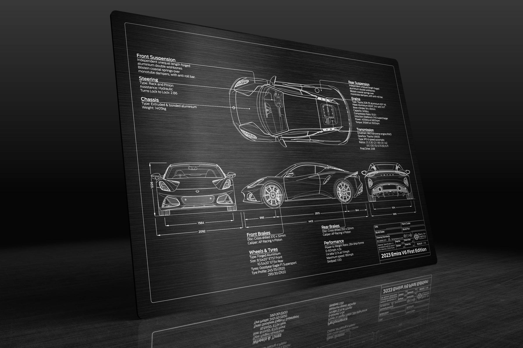 Lotus 2022-2025 Emira Engineered Art - Image 9