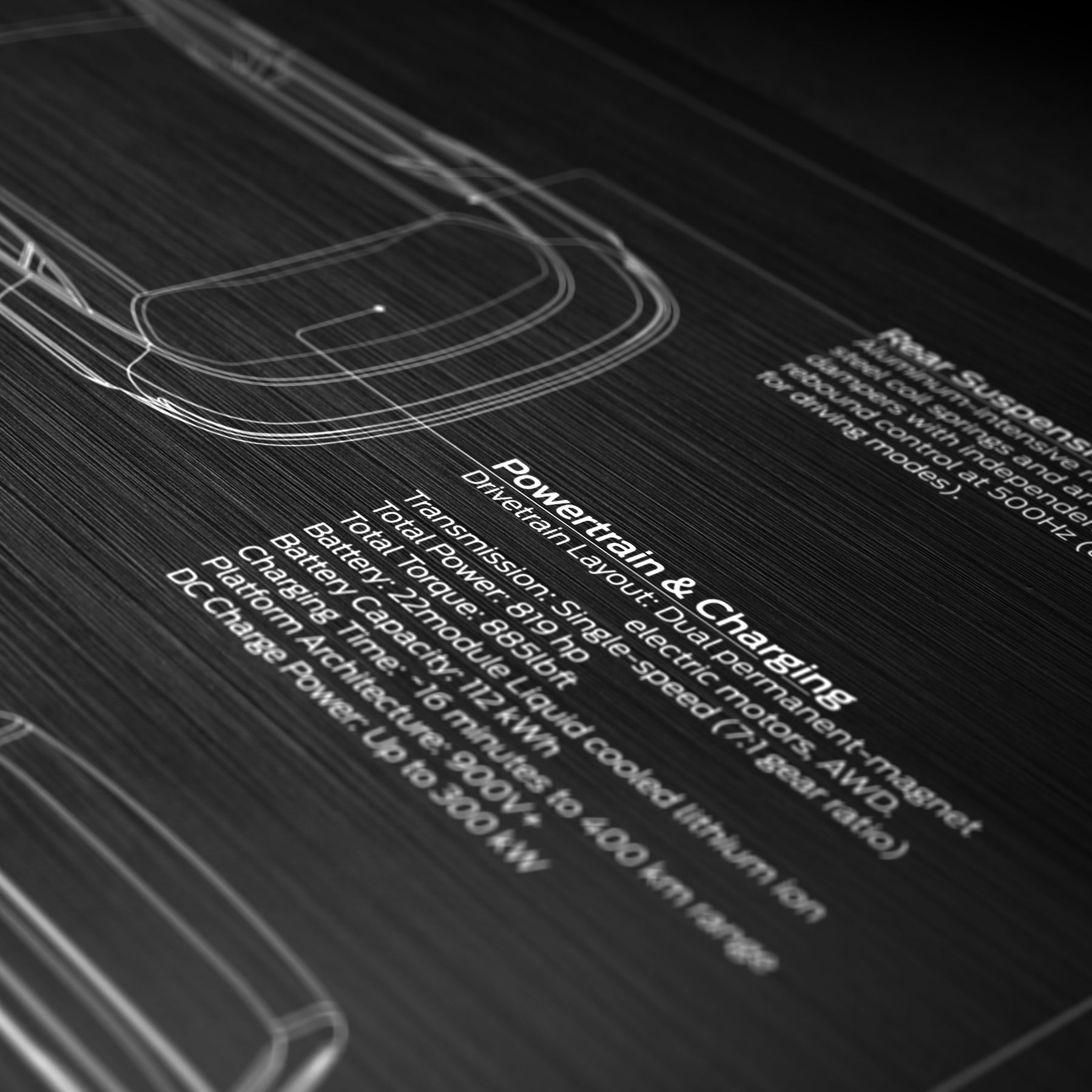 Lucid 2022-2025 Lucid Air Engineered Art - Image 10