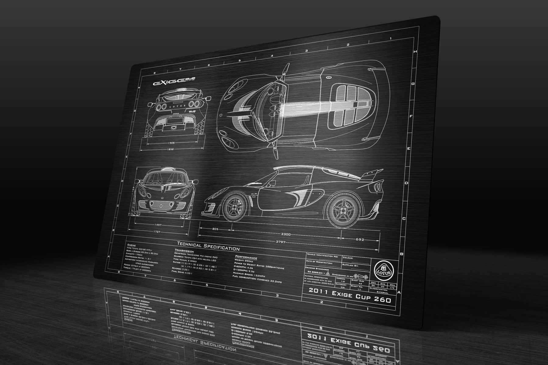 Lotus 2009-2011 Exige Engineered Art - Image 8