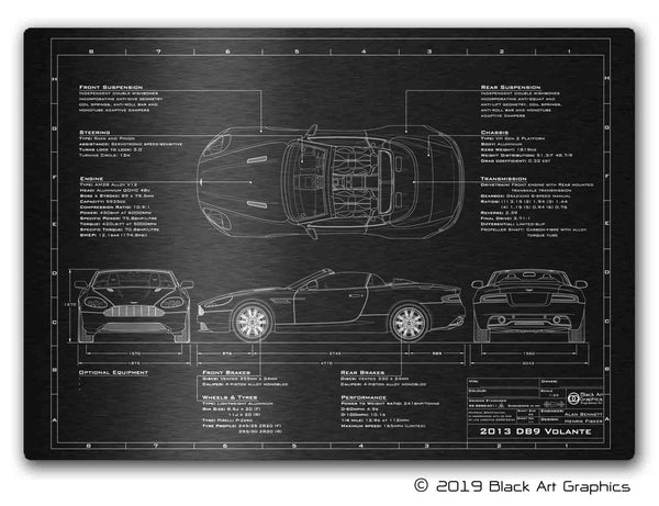 2013-2016 DB9 Volante