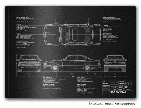 1987-1989 M6