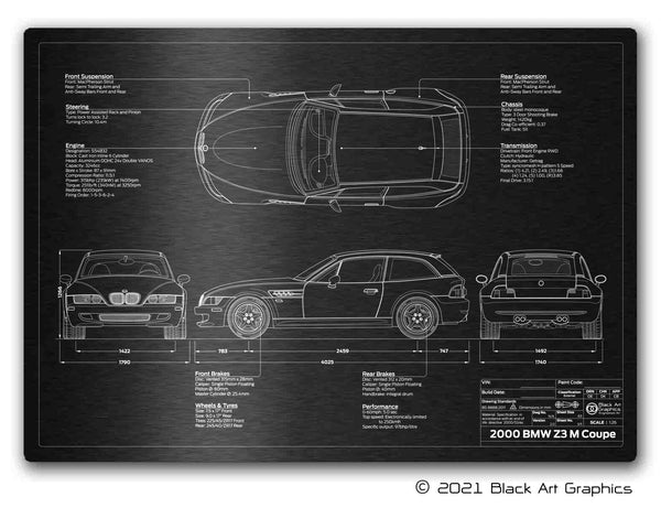 BMW Z3 M Coupé: Illustration