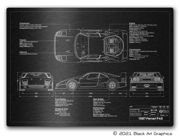 1987-1992 F40