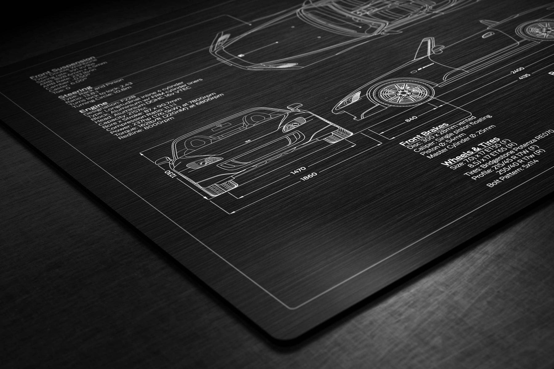 Honda 1999-2010 S2000 Engineered Art - Image 5