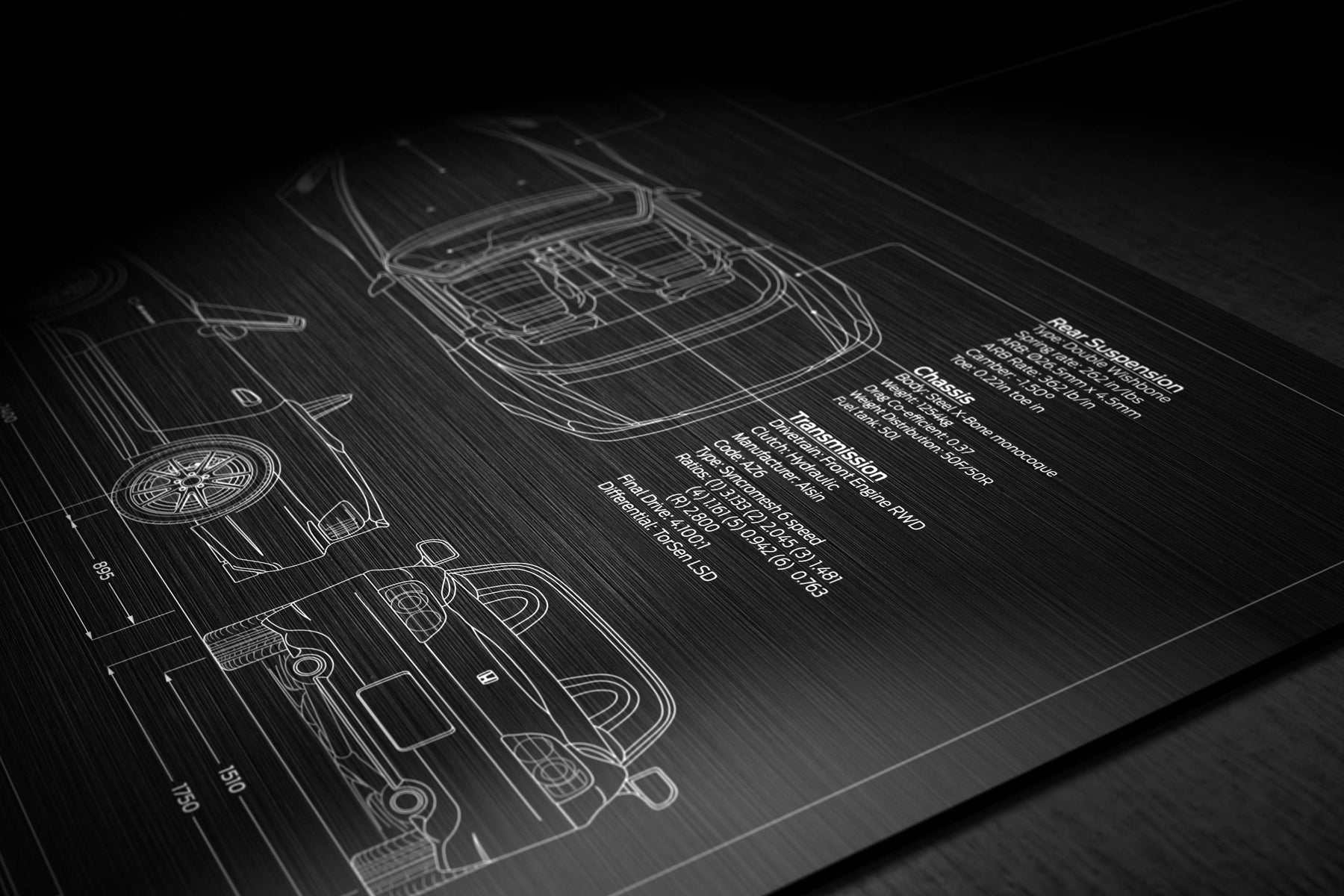 Honda 1999-2010 S2000 Engineered Art - Image 6