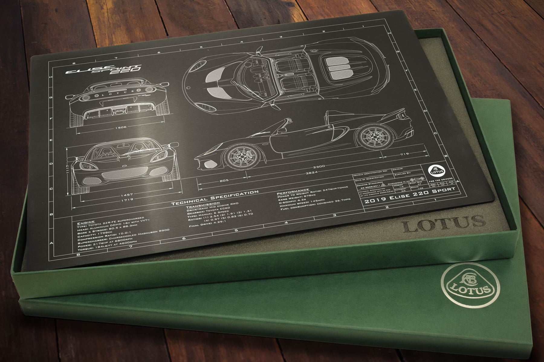 Lotus 2018-2020 Elise 220 Sport Engineered Art - Image 2