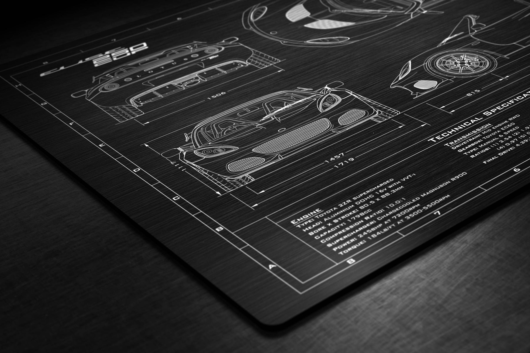 Lotus 2018-2020 Elise 250 Cup Engineered Art - Image 5