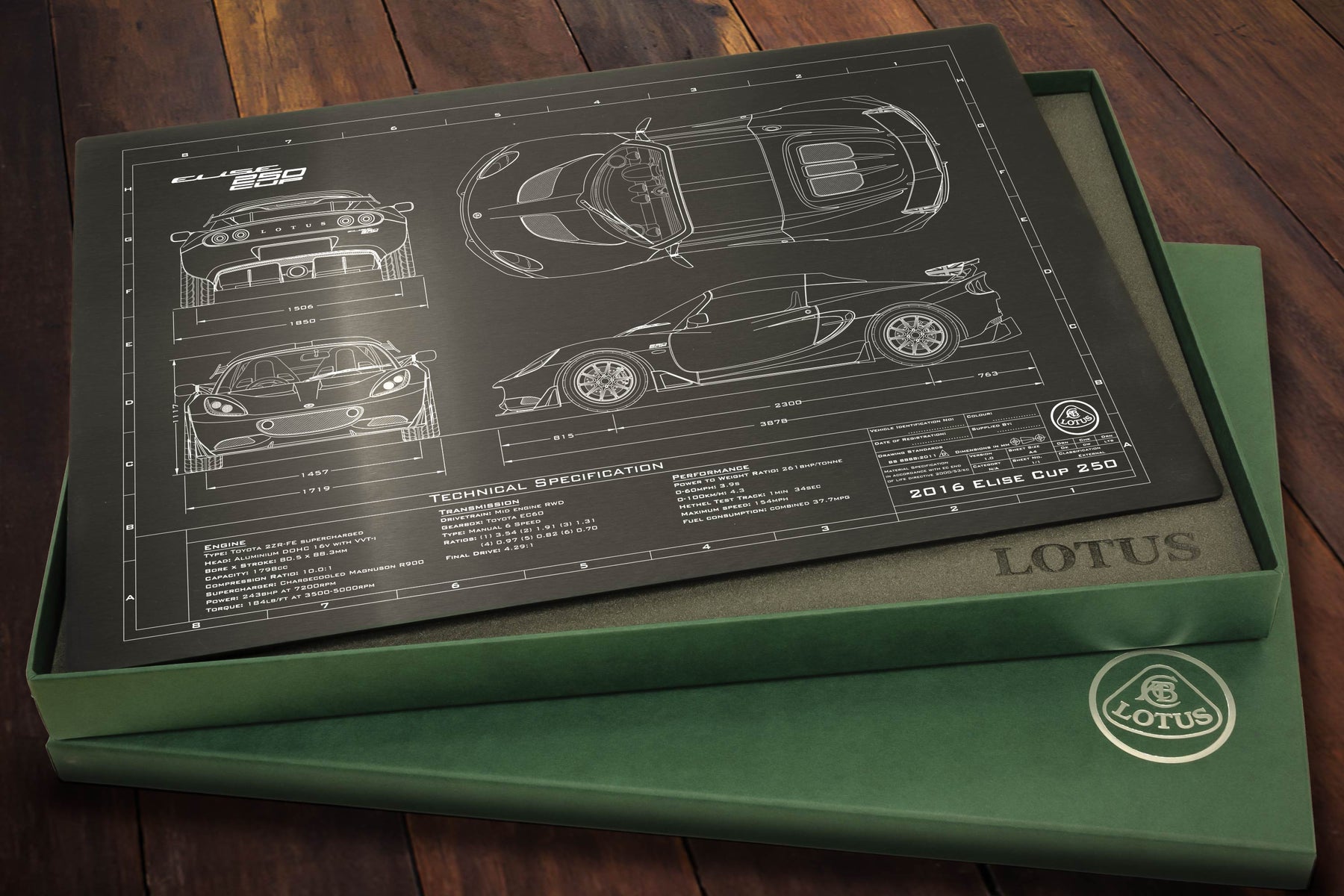 Lotus 2015-2016 Elise Cup 250 Engineered Art - Image 2