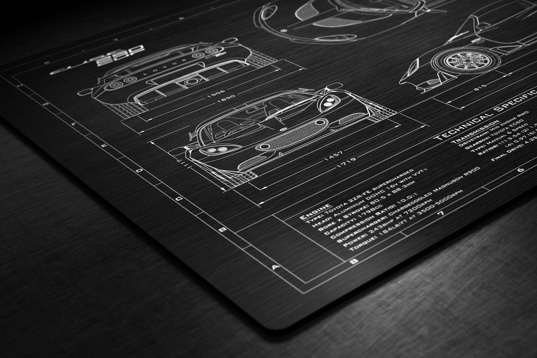 Lotus 2015-2016 Elise Cup 250 Engineered Art - Image 5