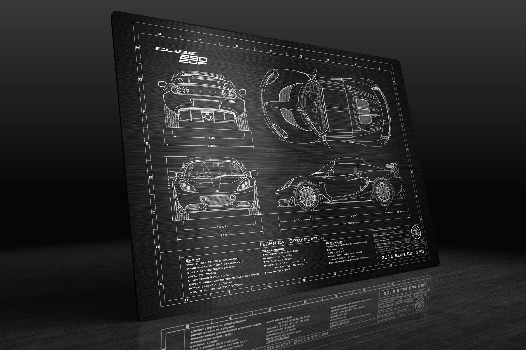 Lotus 2015-2016 Elise Cup 250 Engineered Art - Image 9