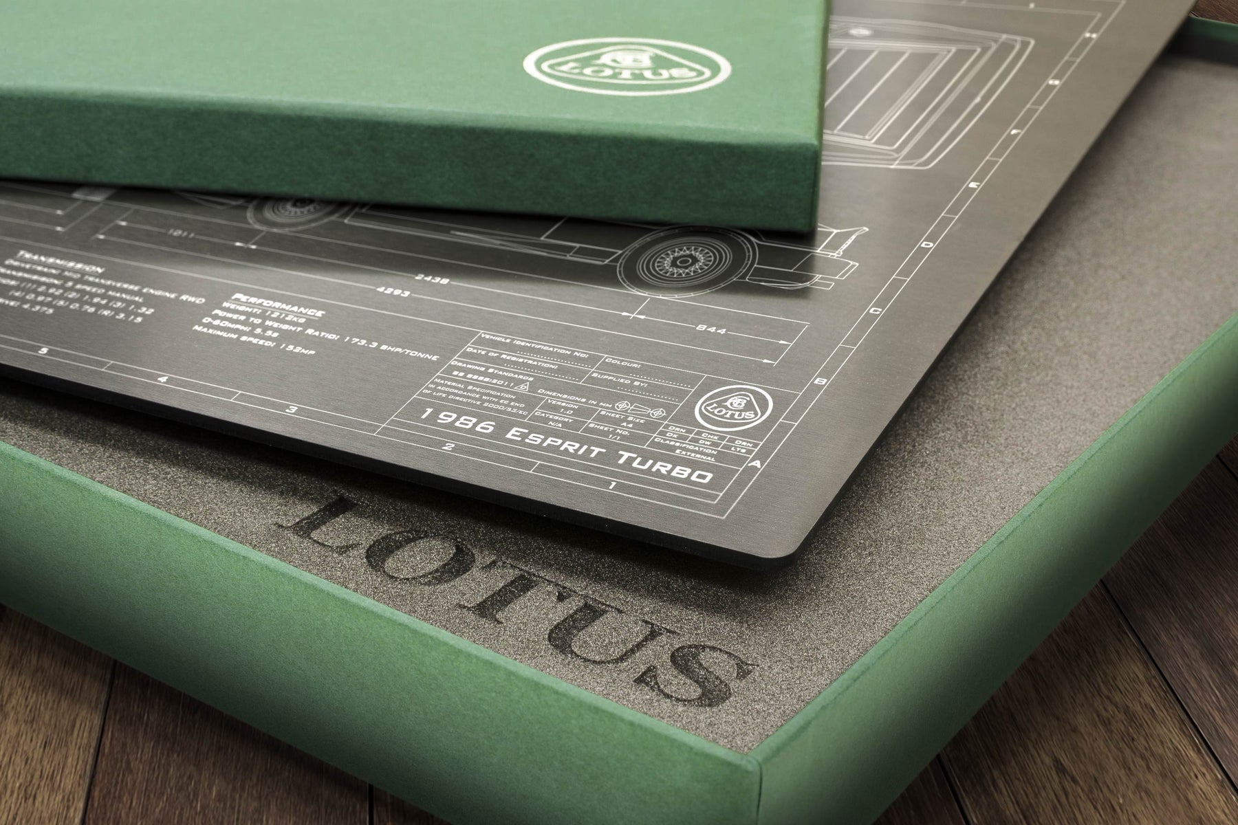 Lotus 1985-1987 Esprit Turbo Engineered Art - Image 3