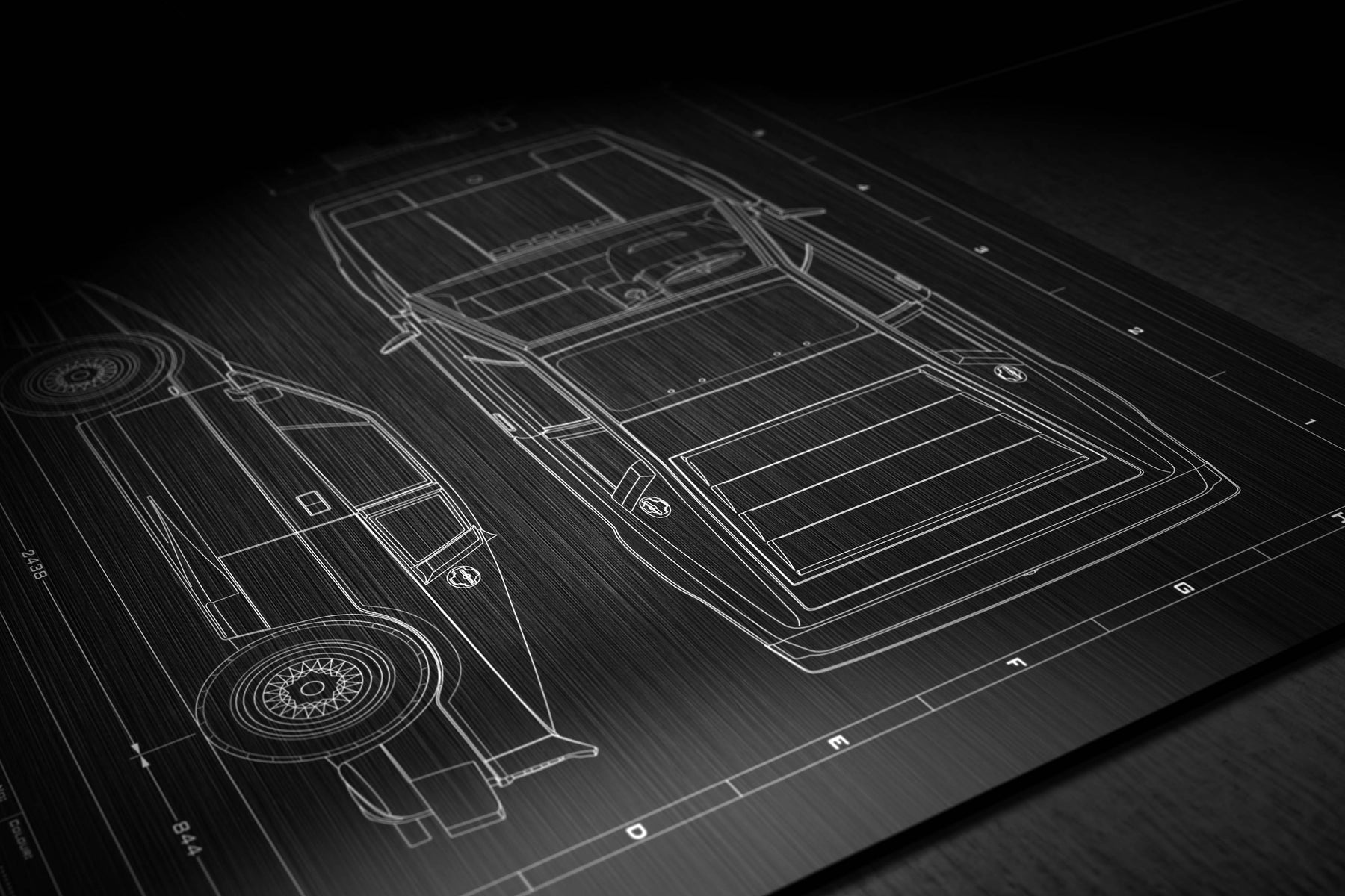 Lotus 1985-1987 Esprit Turbo Engineered Art - Image 6