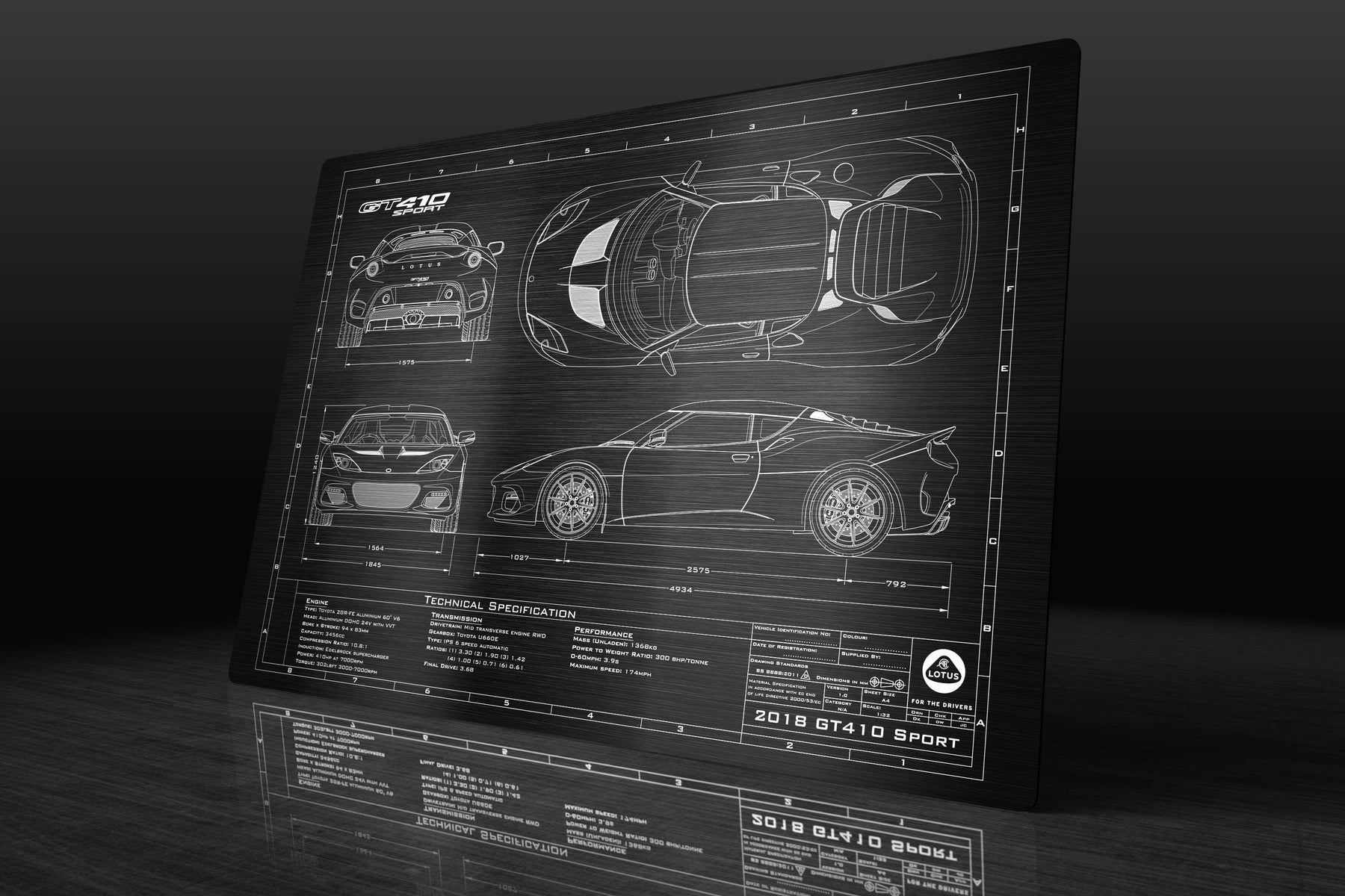 Lotus 2018-2020 Evora GT Engineered Art - Image 8