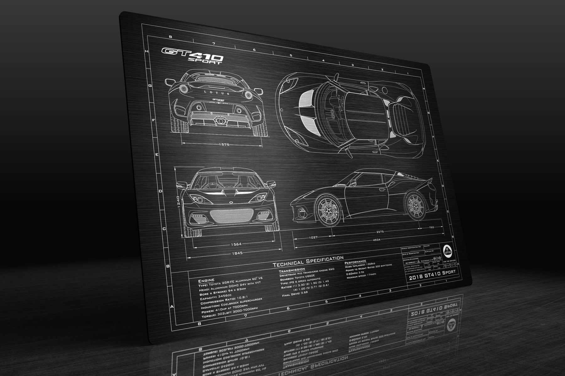 Lotus 2018-2020 Evora GT Engineered Art - Image 9