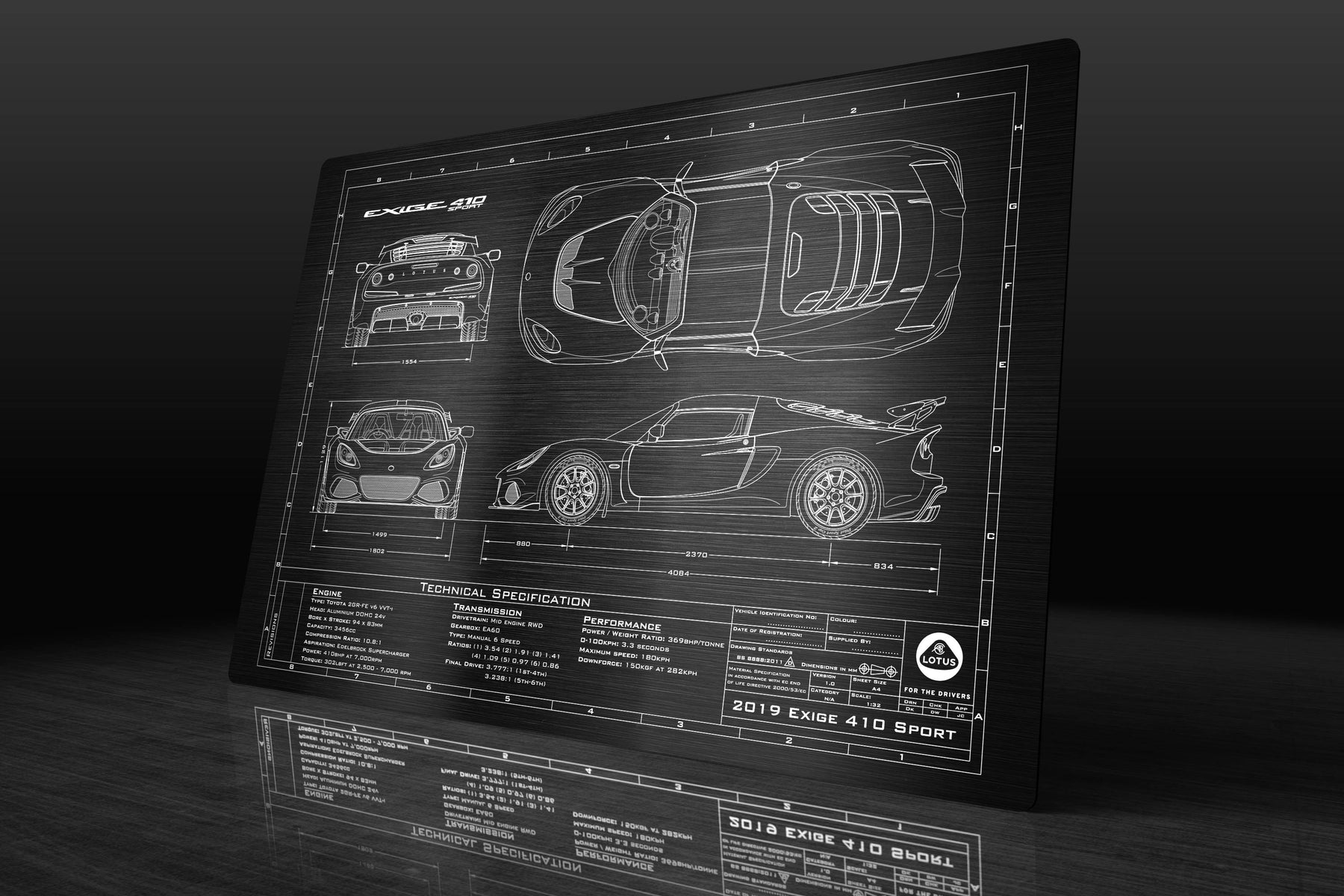 Lotus 2018-2020 Exige 410 Sport Engineered Art - Image 8