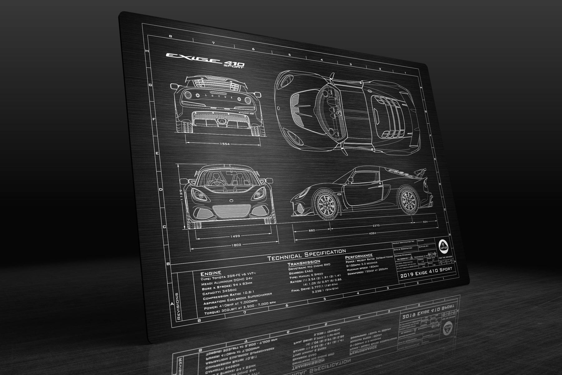 Lotus 2018-2020 Exige 410 Sport Engineered Art - Image 9