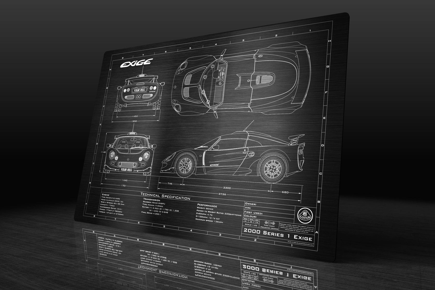 Lotus 2000-2002 Exige Engineered Art - Image 8