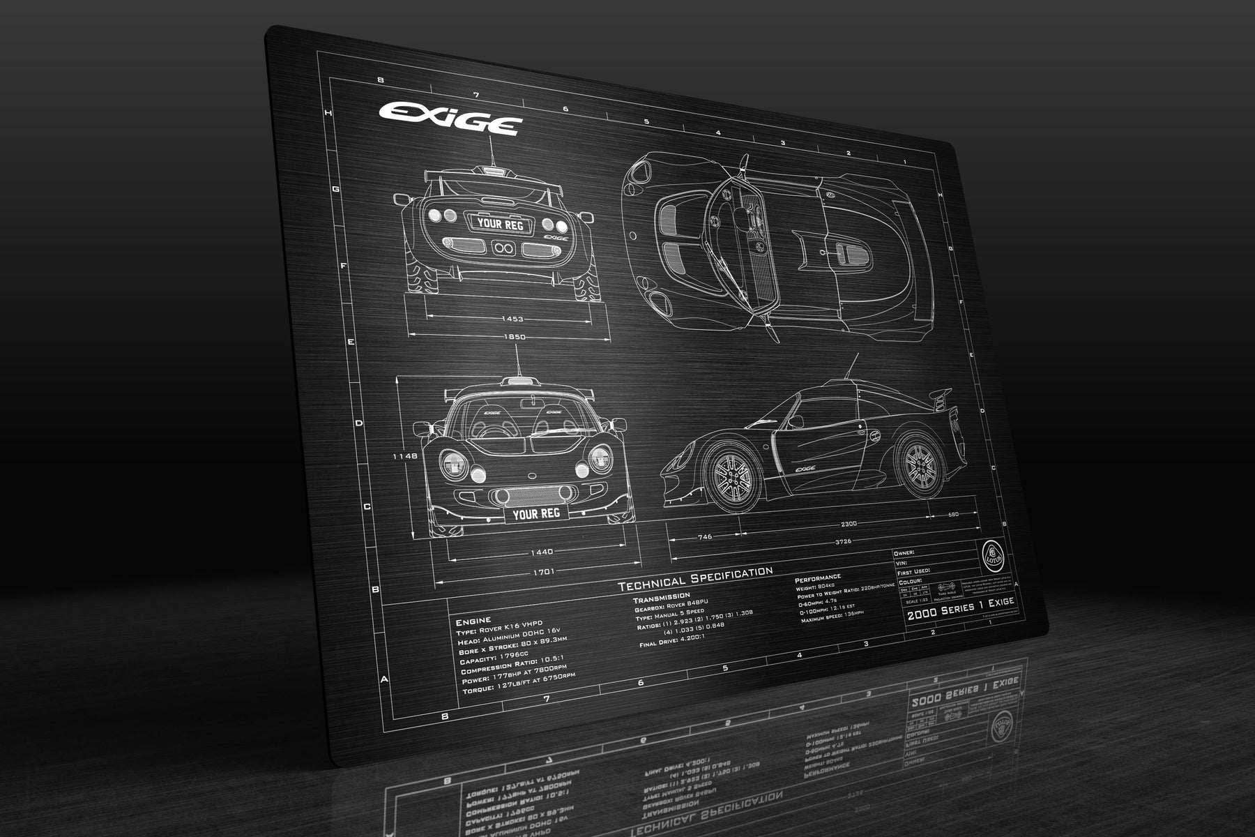 Lotus 2000-2002 Exige Engineered Art - Image 9