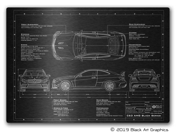 2011-2015 C63 AMG Black Series