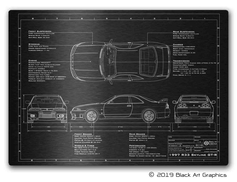 1995-1998 Skyline GT-R